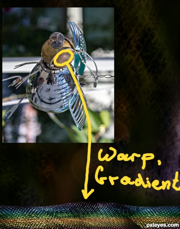 Creation of Three Eyed: Step 4
