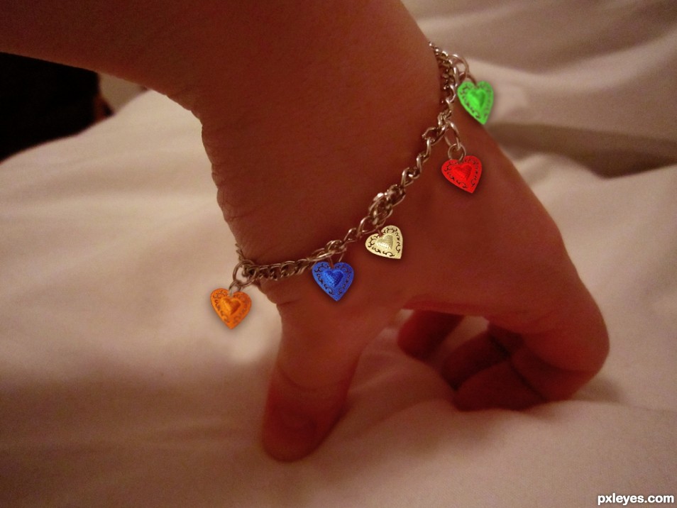 bracelet hearts