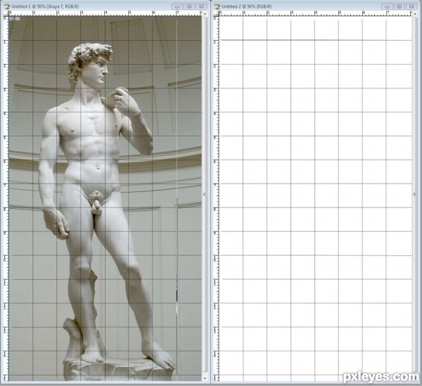 Creation of David-von.Michelangelo: Step 3