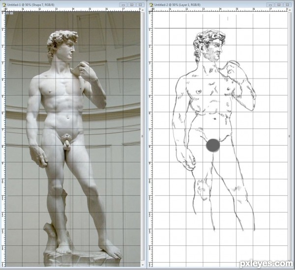 Creation of David-von.Michelangelo: Step 6