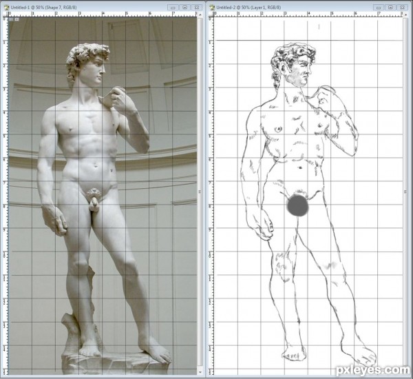 Creation of David-von.Michelangelo: Step 7