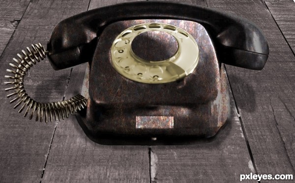 Old telephone