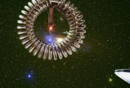 2076 AD - 1st Stable Wormhole Picture