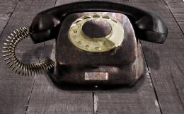 Old telephone