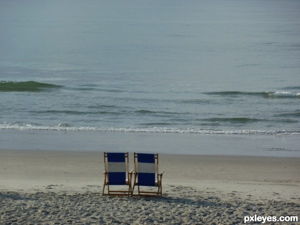 beach chairs