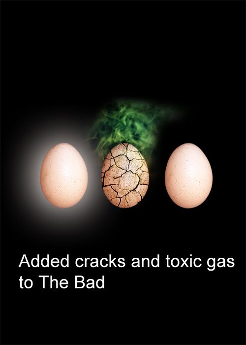 Creation of The Good, the Bad & the Ugly: Step 3