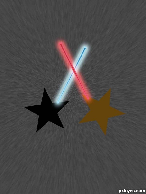 Creation of star wars: Step 3