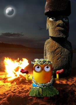 Minion Moon Dance By The Molokai