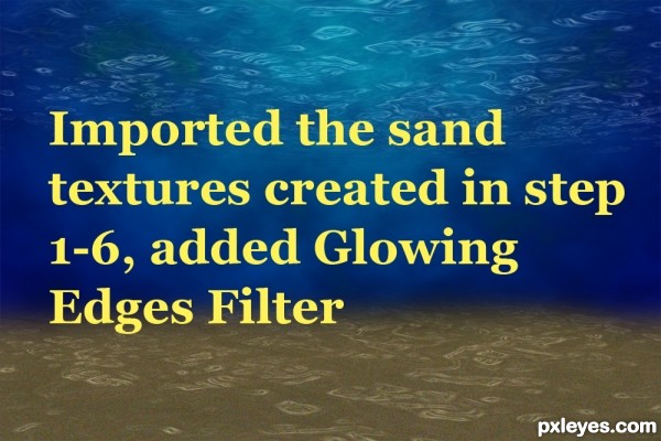 Creation of Ancient Sea: Step 8