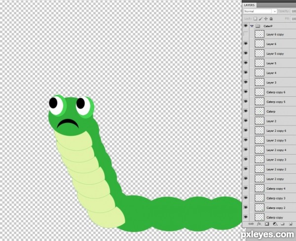 Creation of Ants Were Blowin in the Wind: Step 3