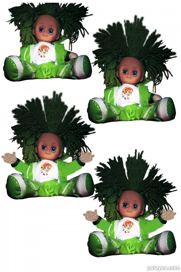 Creation of Even Dolls Have Fun : Step 2