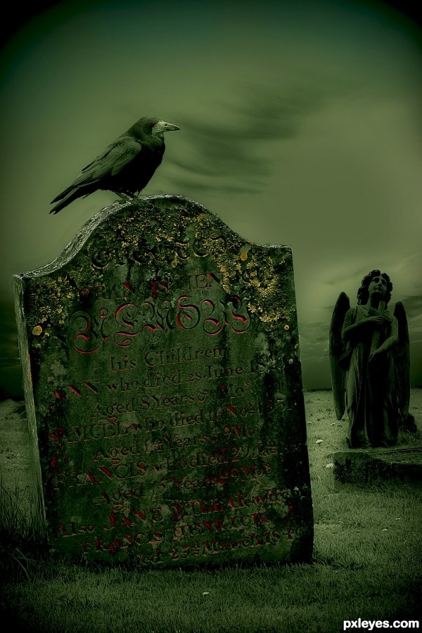 Grave with style photoshop picture)