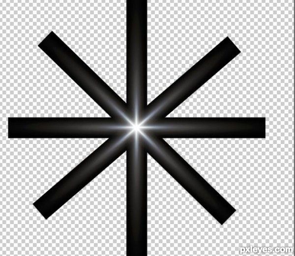 Creation of Weired ring of lights: Step 12