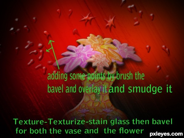 Creation of Flower Vase : Step 4
