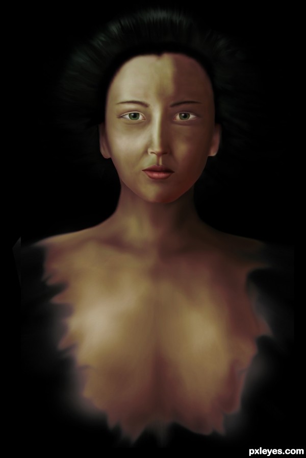 Creation of Geisha: Step 12