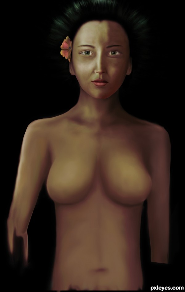 Creation of Geisha: Step 18