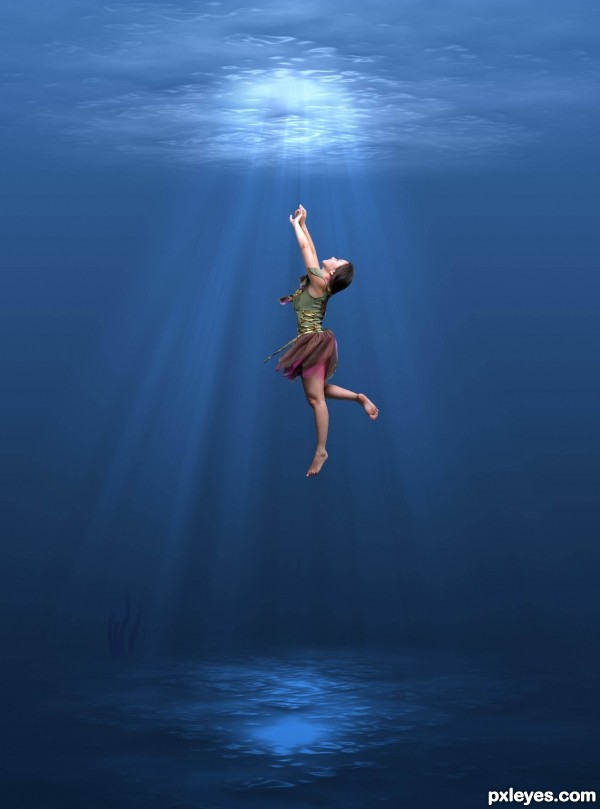Creation of discover underwater: Step 1