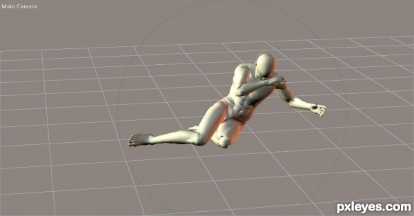 Creation of I Can not forget him: Step 2