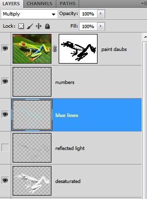 Creation of paint-by-number: Step 7