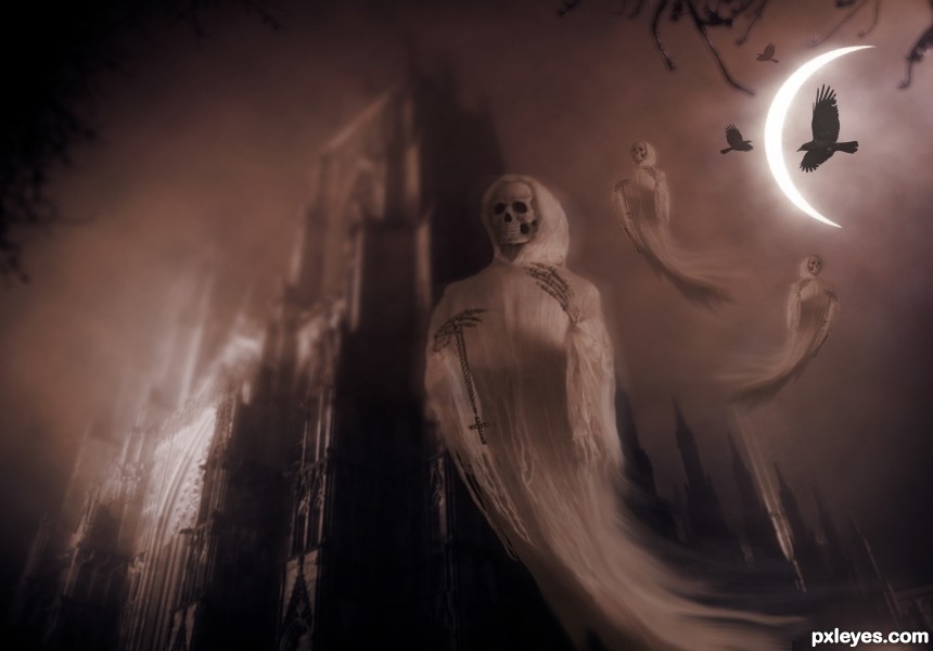 haunted land photoshop picture)