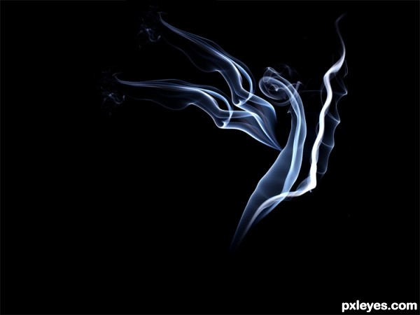 Creation of Smoke Butterfly: Step 4