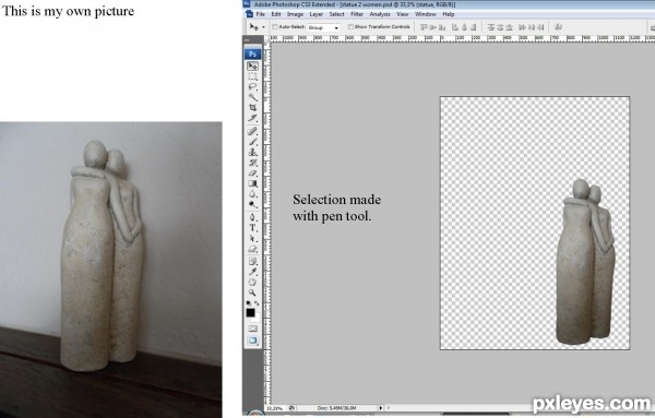 Creation of If love is the answer: Step 5