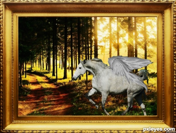 pegasus painting