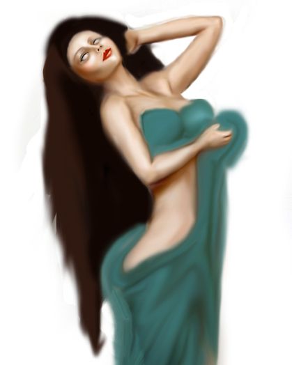 Creation of Elf in the woods: Step 3