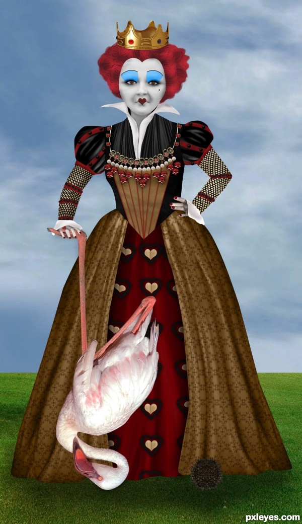 Creation of The Red Queen: Step 4