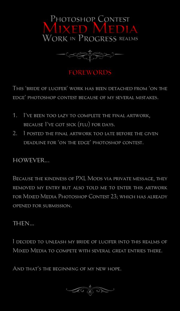 Creation of Bride of Lucifer - Reanimation: Step 1