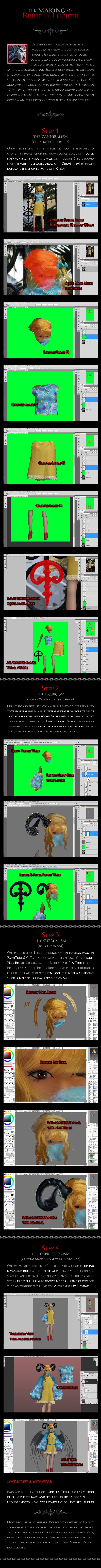 Creation of Bride of Lucifer - Reanimation: Step 2