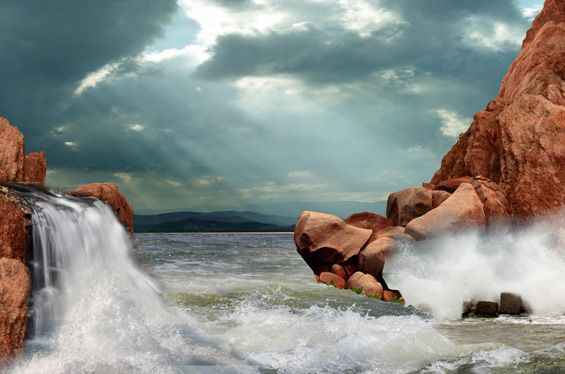 Creation of Stormy Sea: Step 3