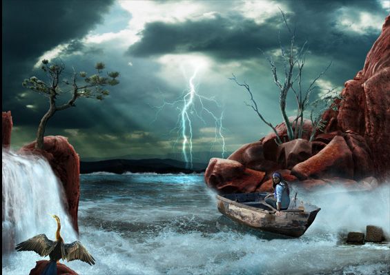 Creation of Stormy Sea: Step 6