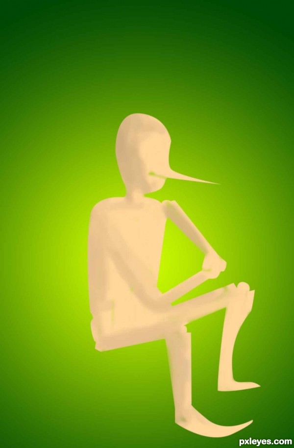 Creation of Pinocchio: Step 3