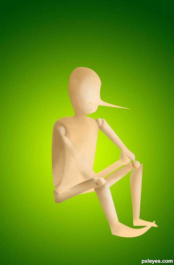 Creation of Pinocchio: Step 5