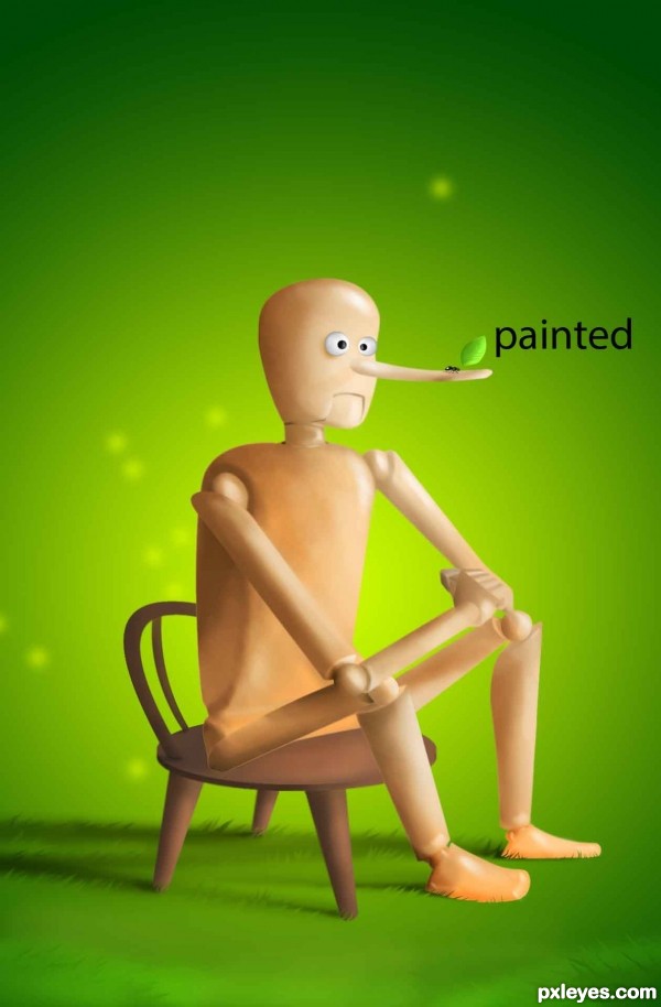 Creation of Pinocchio: Step 12