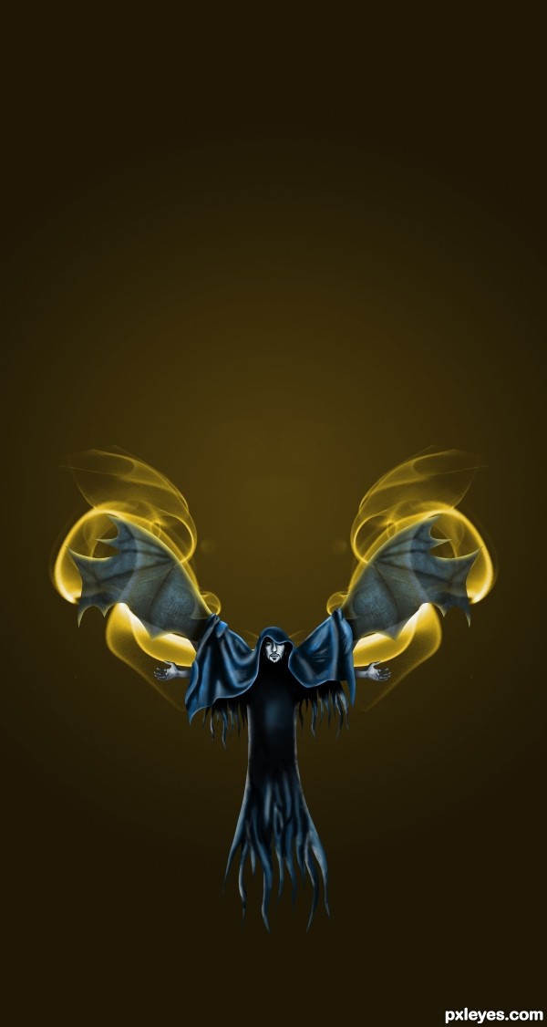 Creation of Fire angel: Step 15