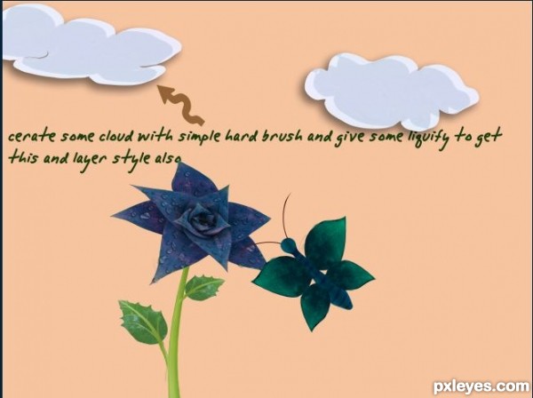 Creation of A Beautiful Day: Step 12