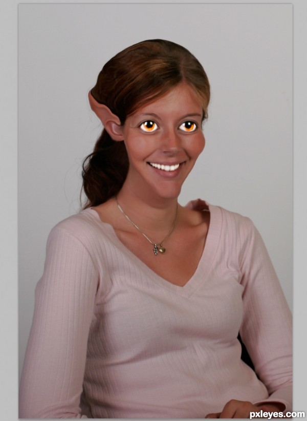 Creation of Elf princess: Step 1