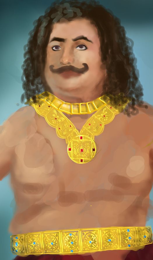 Creation of Raavan: Step 3