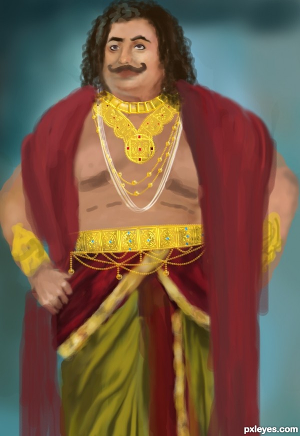 Creation of Raavan: Step 4