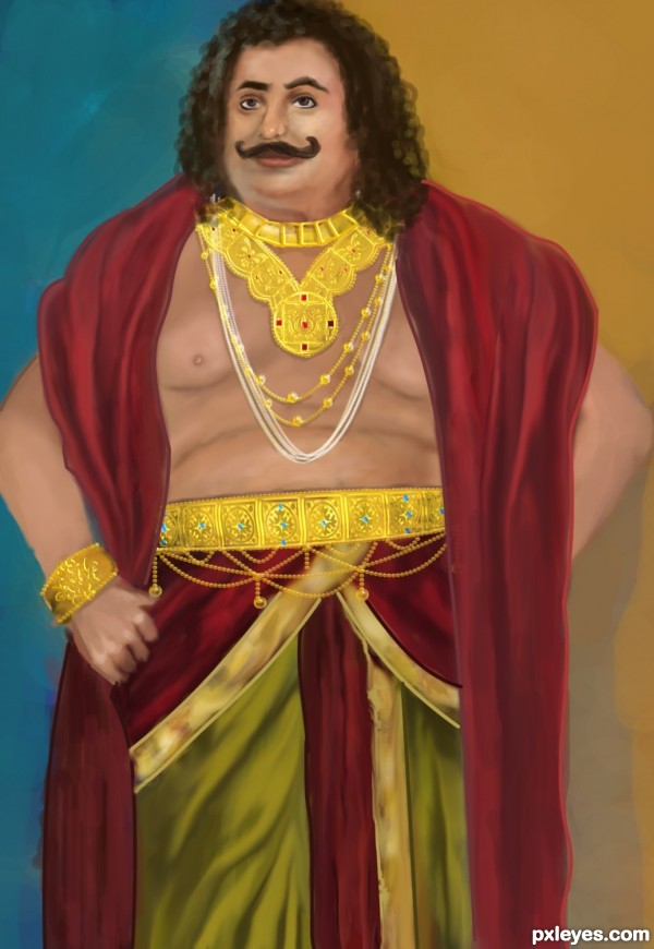 Creation of Raavan: Step 6