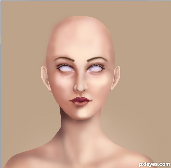 Creation of A girl: Step 10