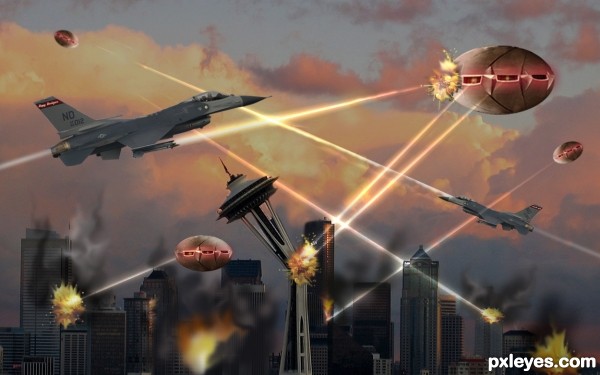 Creation of Under Attack!: Step 7