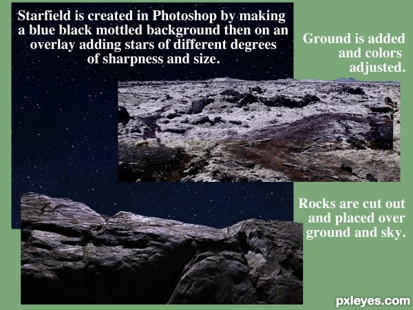 Creation of Encounter on Mimas: Step 4