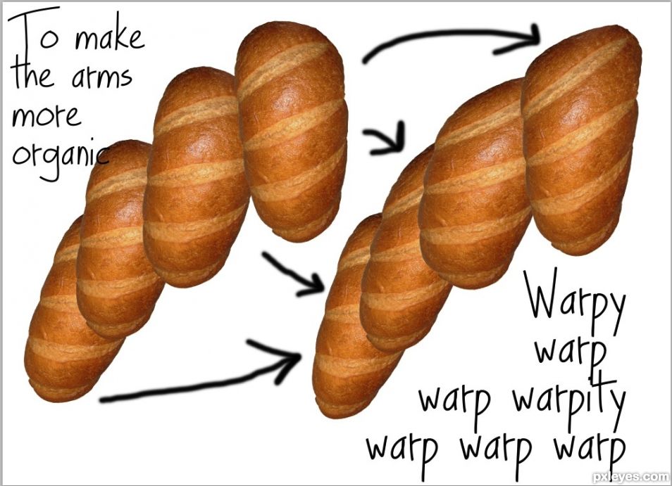 Creation of Take that Rubber Duck, Bread Water Bear is Here: Step 4