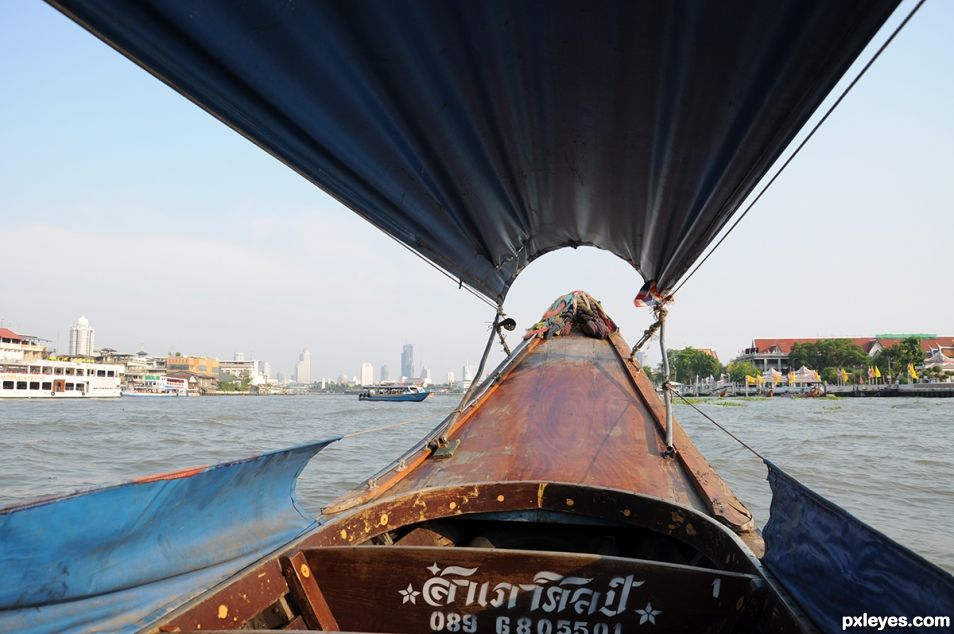 Creation of From  Bangkok Chao Phraya to Venice Grand Canal Tranzit  :-): Step 1