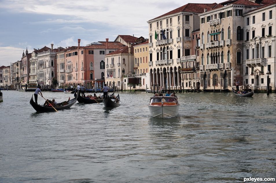 Creation of From  Bangkok Chao Phraya to Venice Grand Canal Tranzit  :-): Step 2