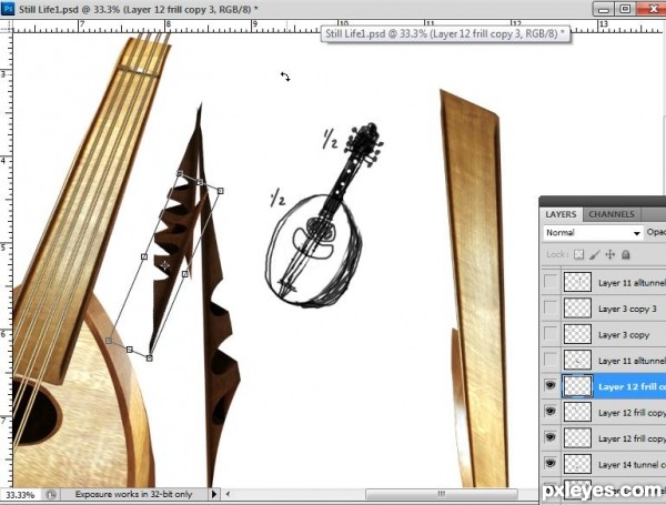 Creation of Still Life: Step 6