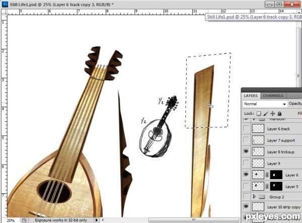 Creation of Still Life: Step 7